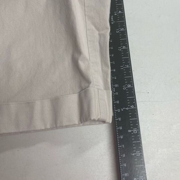 ANN TAYLOR Khaki‎ Cuffed Bermuda Shorts Size 8 Tan - Picture 5 of 9